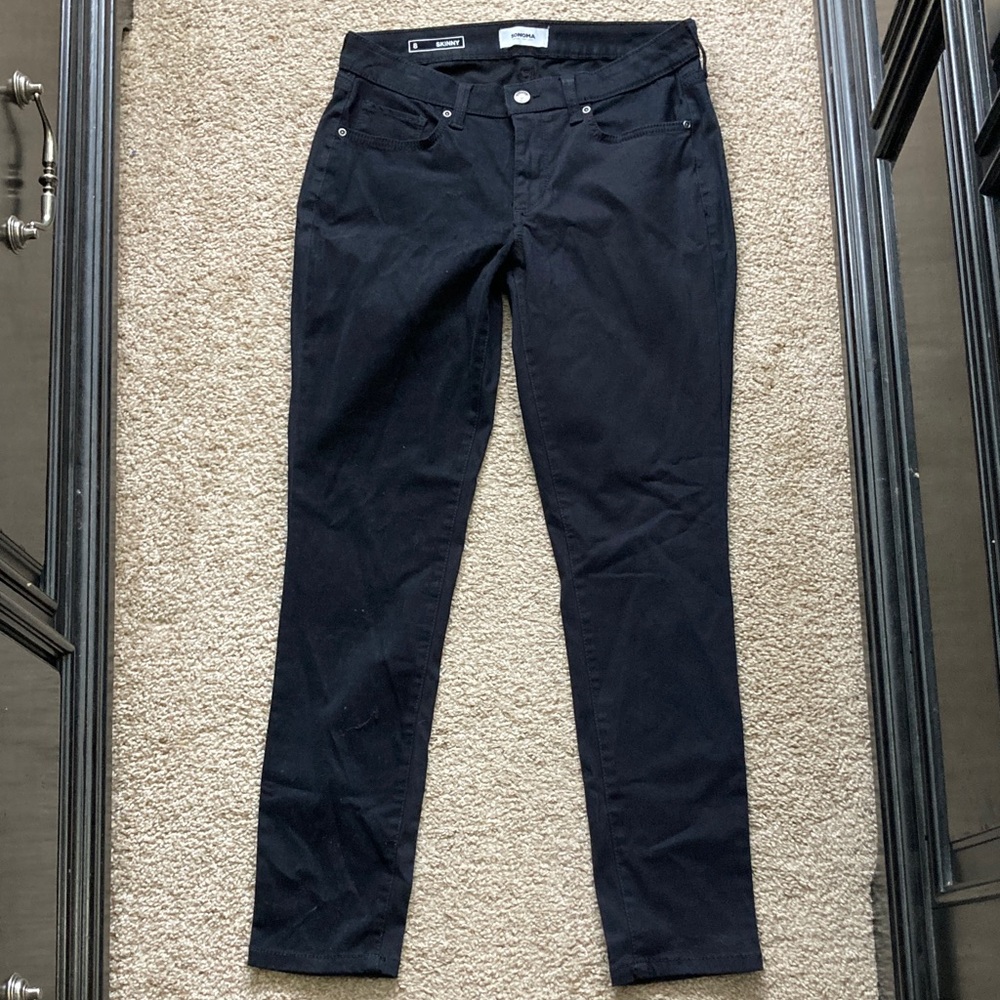 Sonoma Black Skinny Pants